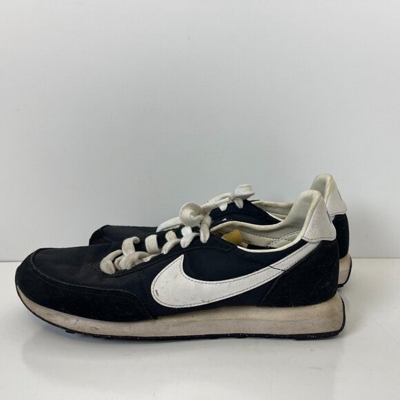 Nike Other - Nike  Waffle Trainer 2 Running Shoes Black White Kids Size 6.5Y